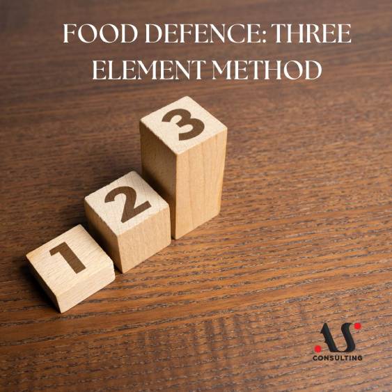 FOOD DEFENCE – THREE ELEMENT METHODOLOGY